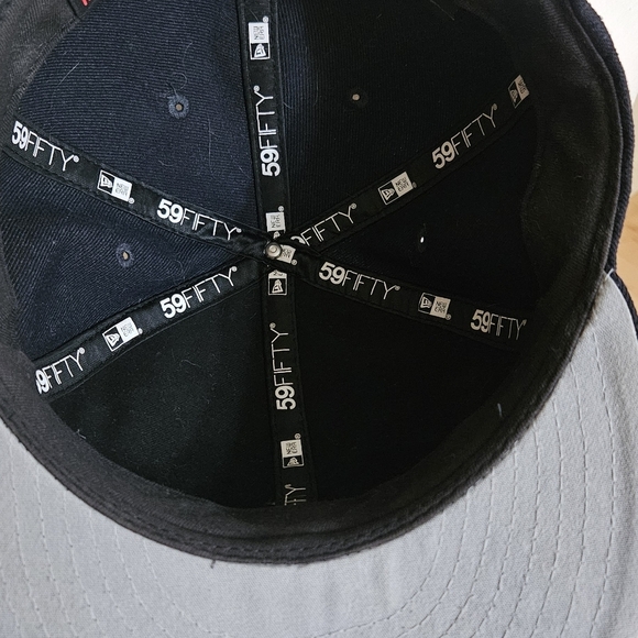 Seattle Mariners Official On-Field Cap Hat Sz 7.5 Fitted 59Fifty Compass Rose - Picture 4 of 6